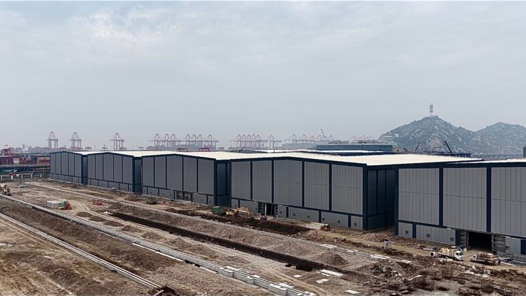 Shanghai Port Cold Storage Warehouse Project screenshot