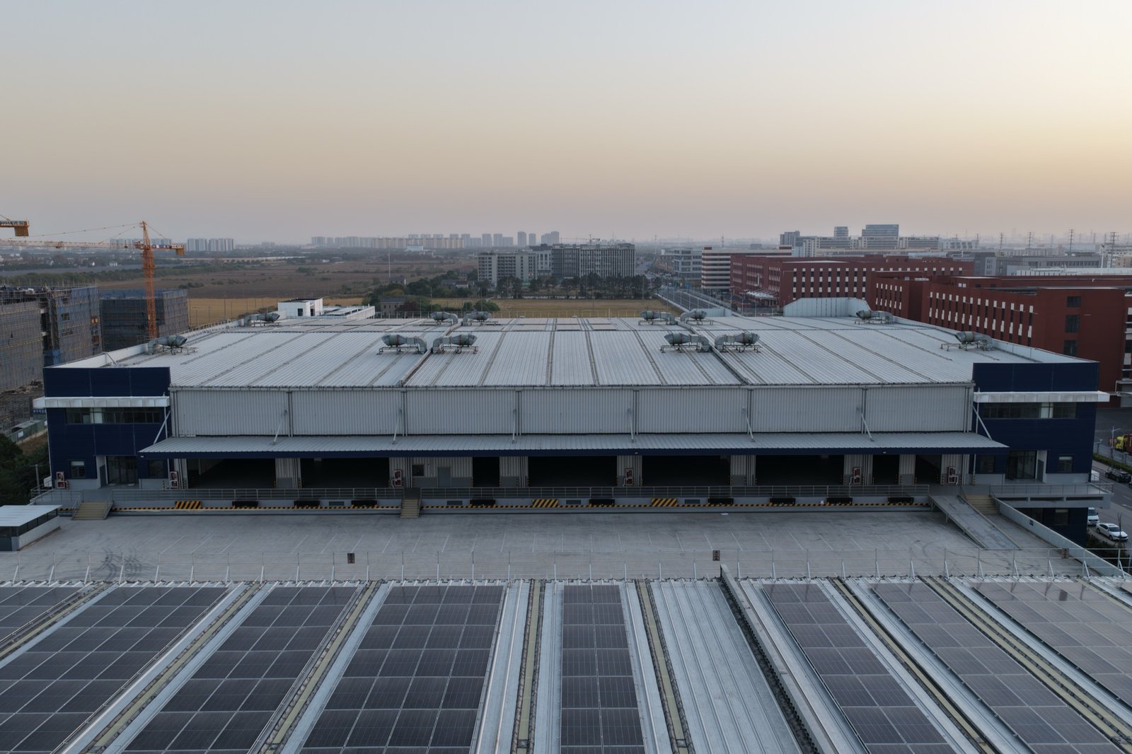 Single-span warehouse steel structure