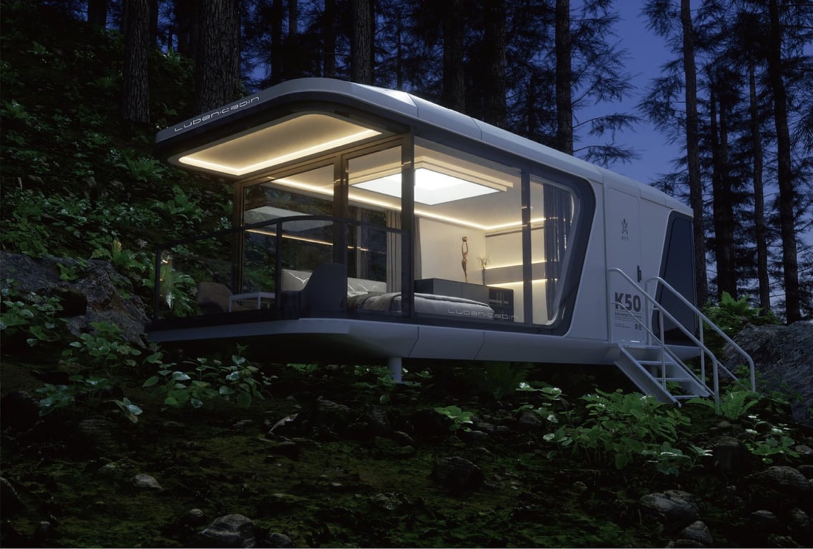Capsule house resort unit