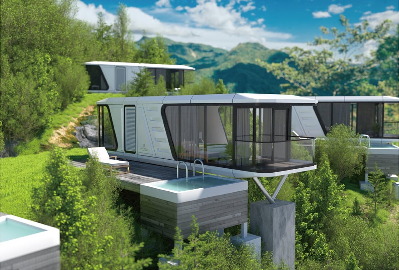 Model-based Tiny Resort product line